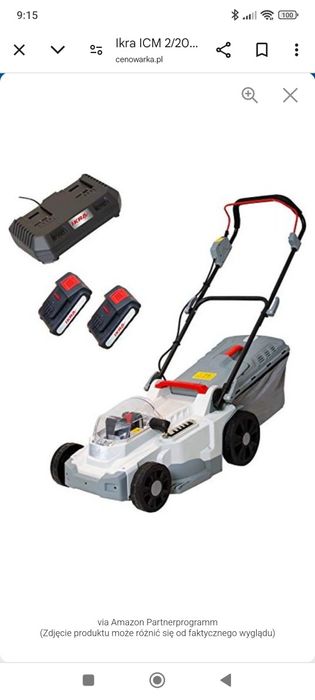 Kosiarka akumulatorowa IKRA ICM 2/2037