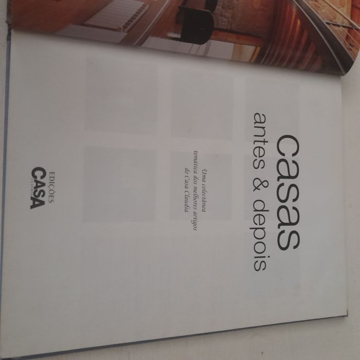 Livro Casas antes & depois