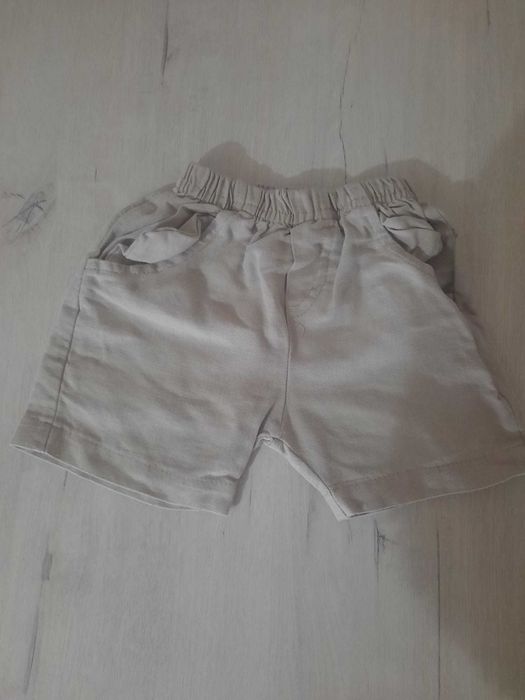 Conjunto de camisa e calças de verão para bebé dos 1 aos 2 meses