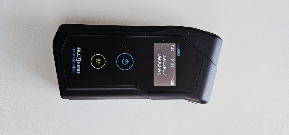 Alkomat alcofind platinum sensor