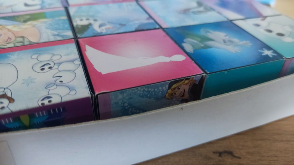 Clementoni, Kraina Lodu, klocki Cubes Multiplay