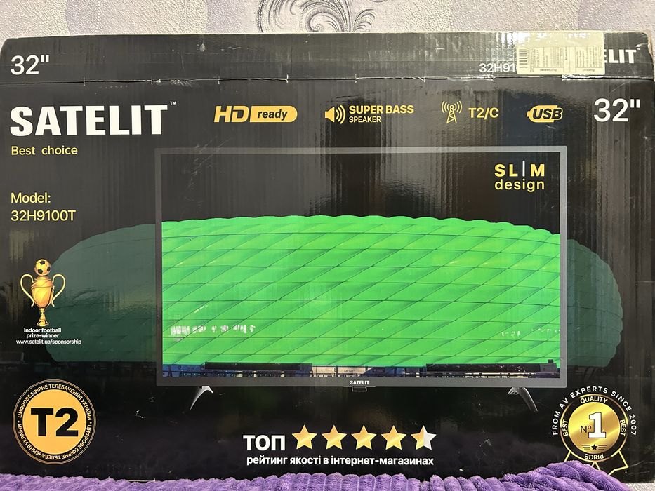 Телевизор Satelit 32" 32H9100T