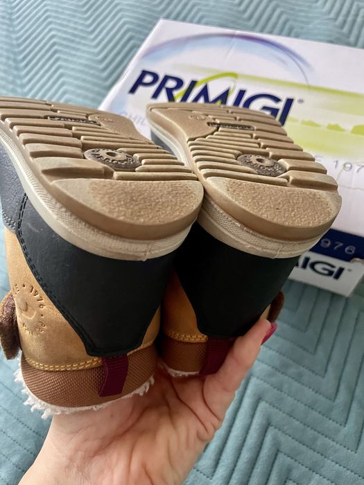 Śniegowce Primigi Gore-Tex skorzane ocieplane 26