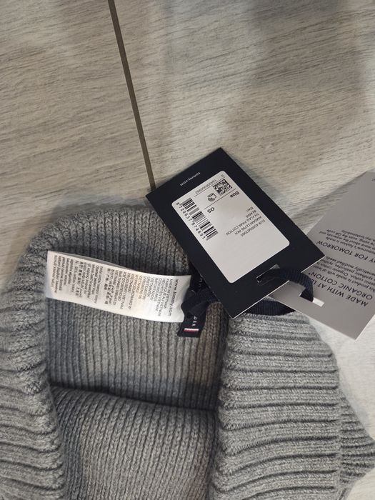 Czapka Tommy Hilfiger – szara, klasyczna