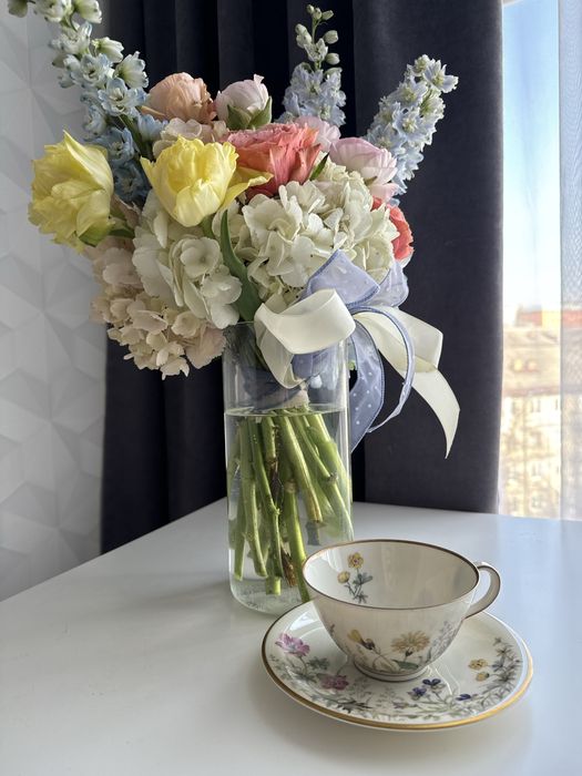 Чайна пара форфорова krautheim вінтаж