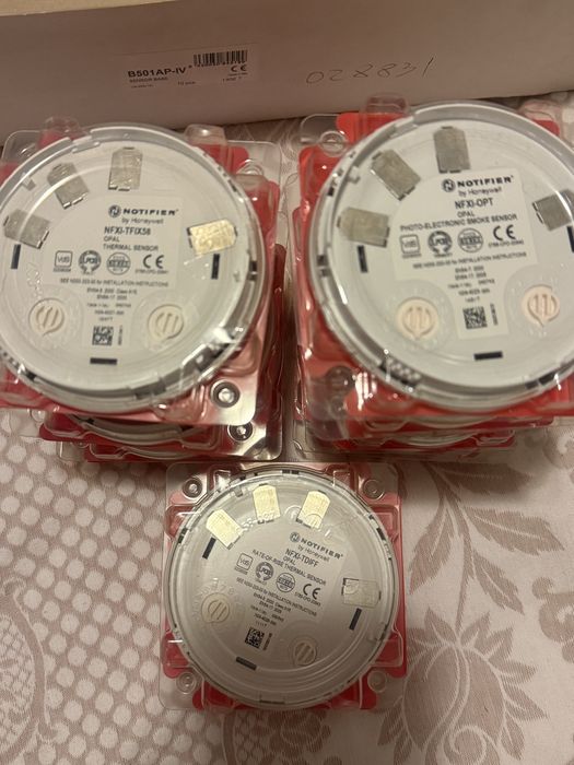 Detetores de fogo Notifier endereçaveis Nfxi-opt  Nfxi-tdff