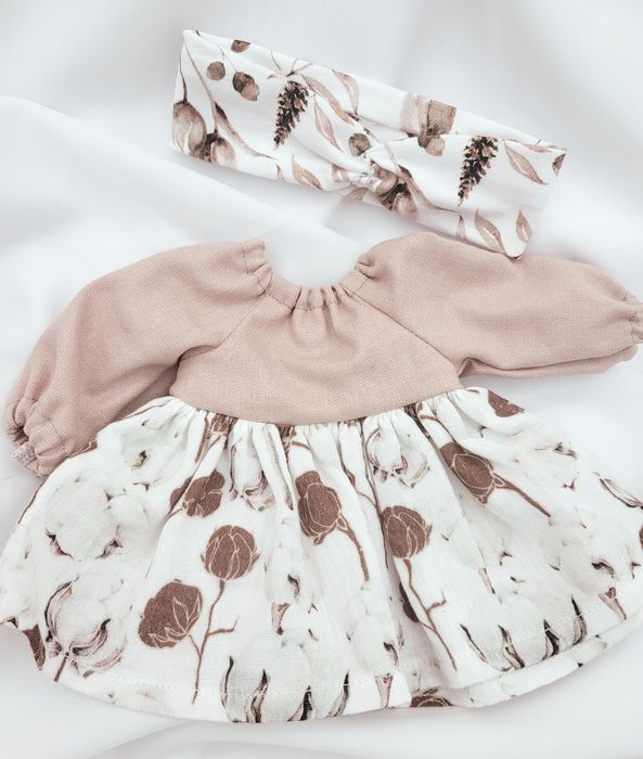 Zestaw ubranek dla lalki Myszki Uszyte Uszate