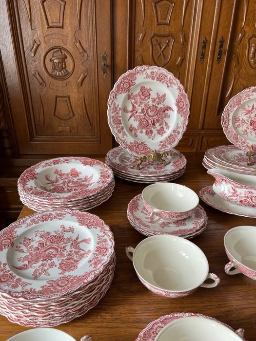 Bristol Crown Ducal.Старовинний англійський сервіз