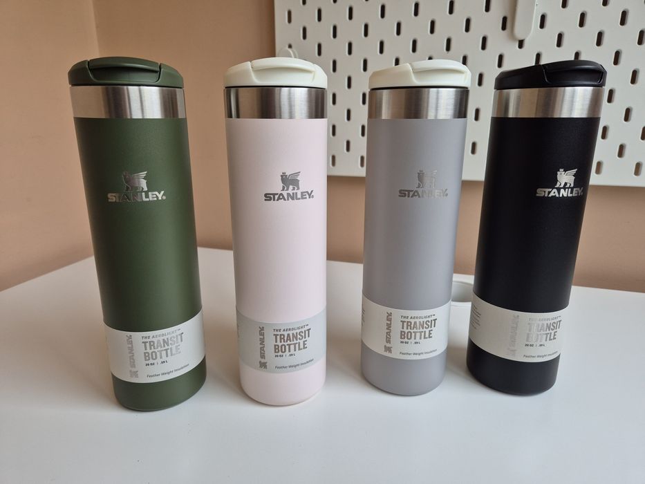 Термочашка Stanley AeroLight 20oz 0.59 л термокружка чорна