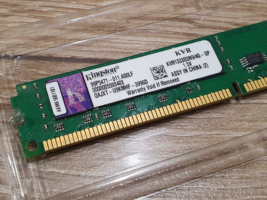 Kingston 4GB DDR3 1333MHz KVR1333D3N94G ,Оперативна пам'ять Kingston