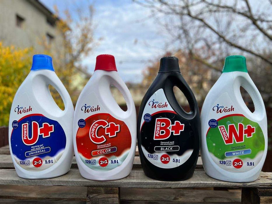 Гель для прання Ira Wash 5,9л, гель для стирки 6л, актів, іра вош