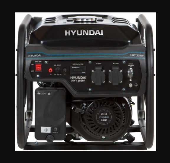 Генератор бензиновий 3 кВт HYUNDAI HHY 3050F електрогенератор