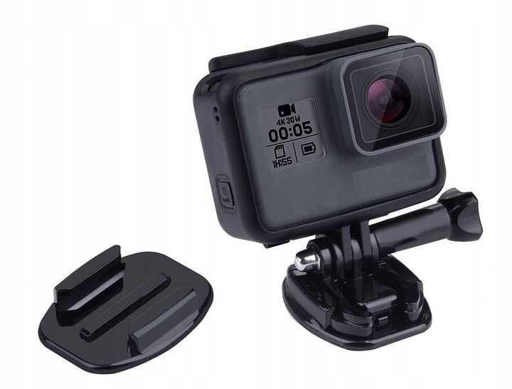 Akcesoria do GoPro Hero 12 11 Uchwyt mocowanie płaskie do Kasku Kamer