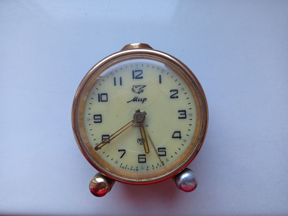 Budzik/zegar kolekcjonerski  PRL ZSRR