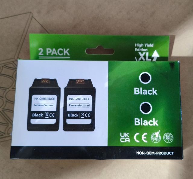 2x Tusz Czarny Do HP 305 XL DESKJET Zamiennik