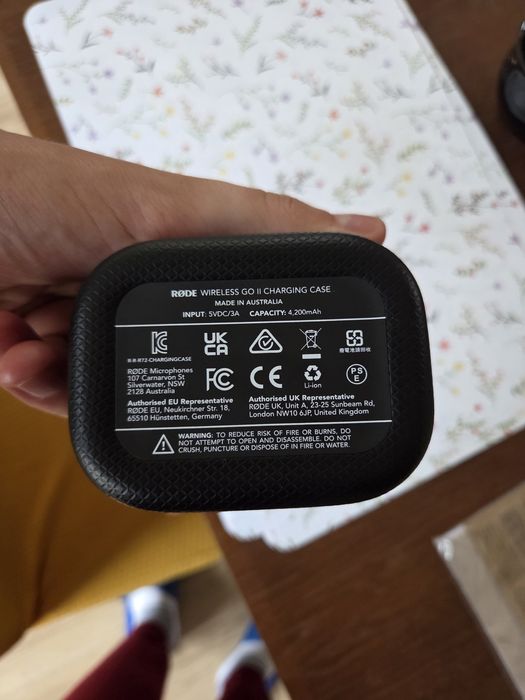 Doskonały Mikrofon Krawatowy - RODE Wireless II (2 generacja) + Charge Case