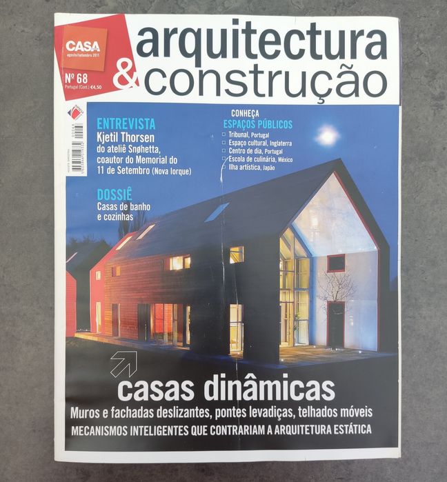5 Revistas Arquitectura & Construção - N°64 ao N°68