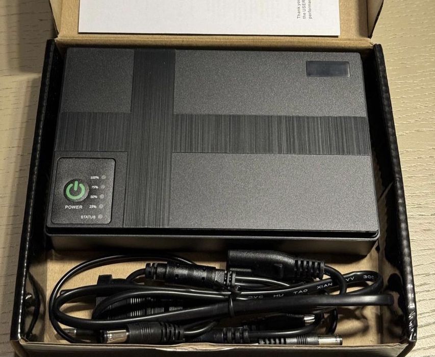 РОЗПРОДАЖ міні упс безперебійник ДБЖ ИБП для роутера DC1018L 14000мАг