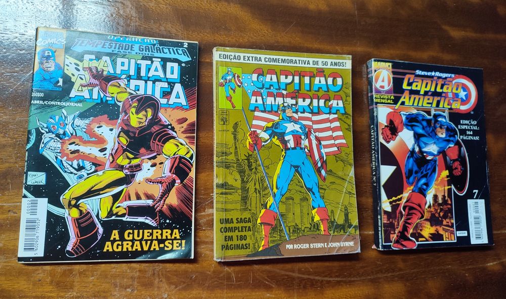 Coleção Banda desenhada Capitão América