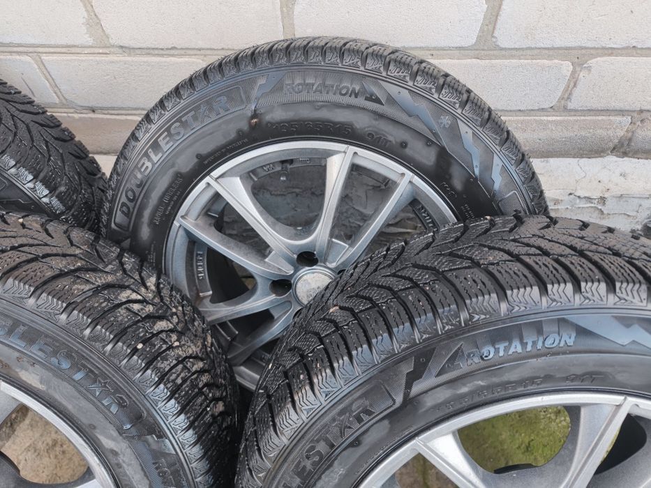Зимняя резина с дисками R15 5*112