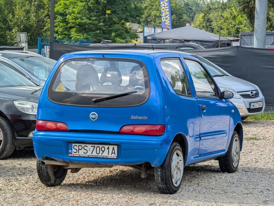 Fiat Seicento 1.1 Benzyna - Drugi Lift - Niski Przebieg - OKAZJA
