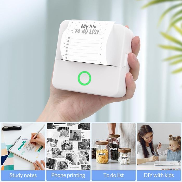 Drukarka termiczna Bluetooth Mafiti X6 – do zdjęć, etykiet. Nowa. FV ...