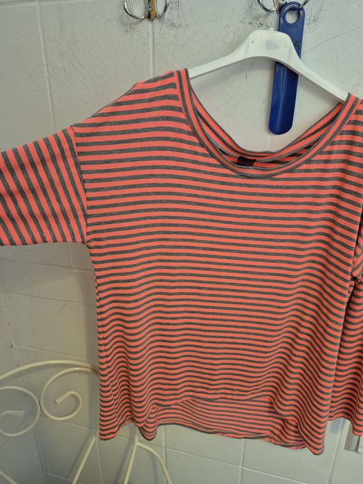 Bluzka neonowa oversize limonka