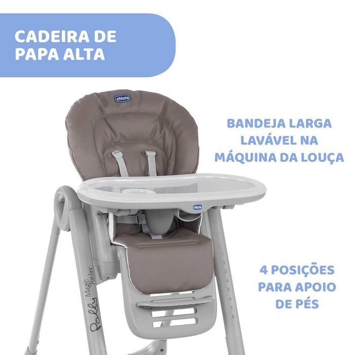 Cadeira Papa Polly Magic Relax Chicco