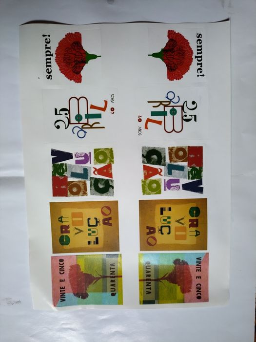 Autocolantes 25 de abril