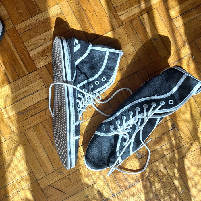 Trampki, czarne, rozmiar 40, stan bardzo dobry,  firmy Duffy