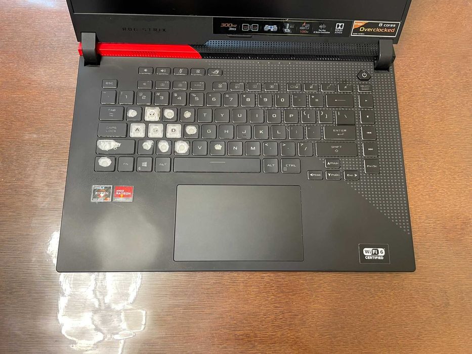 Ноутбук 15.6 FHD Asus ROG Strix G15 G513QY (Ryzen 9 5900HX/32Gb/SSD 512Gb/Radeon RX 6800M 12Gb)