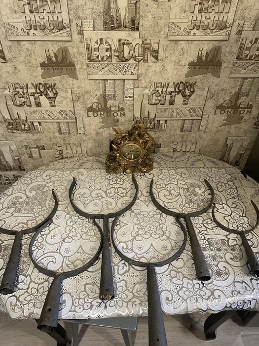 Ухваты рогачи  печные дверцы горшки