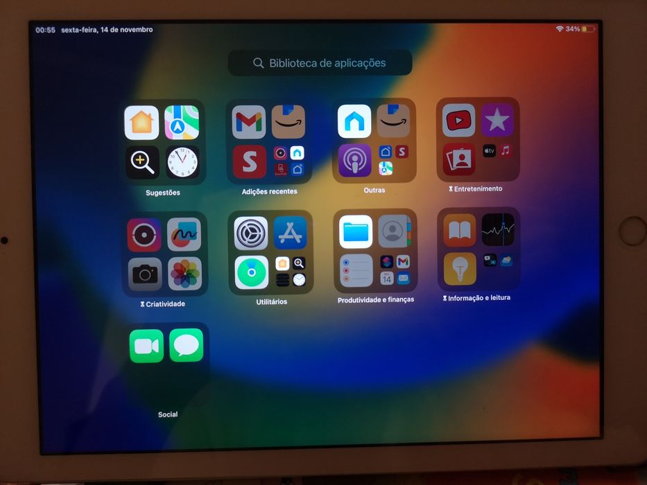 iPad 5ª Geração/5G branco