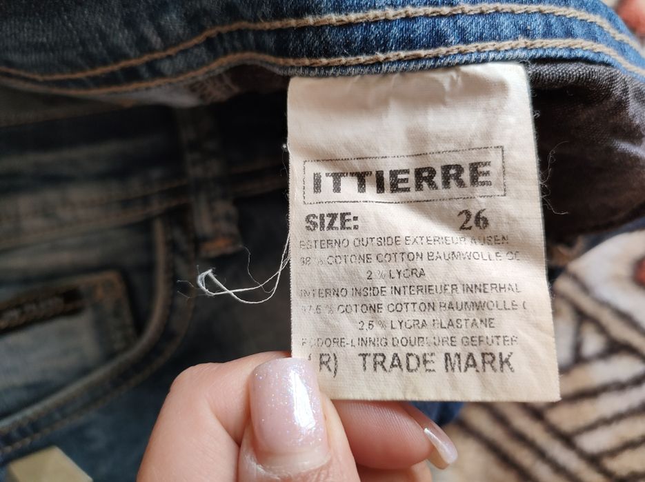 Джинсовые шорты мини