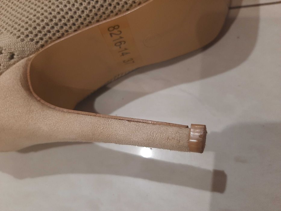 Azurowe botki 37 vices