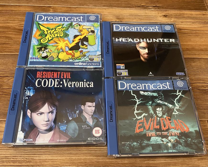 Sega Dreamcast: Resident Evil, Alone in the Dark, Sonic Adventure, UFC