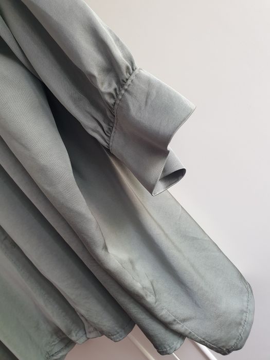 Jedwabna koszula damska 42 44 oversize 30% jedwab 70 % wiskoza