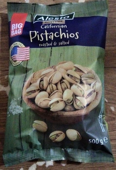 Фісташки Alesto 250г. та 500г.