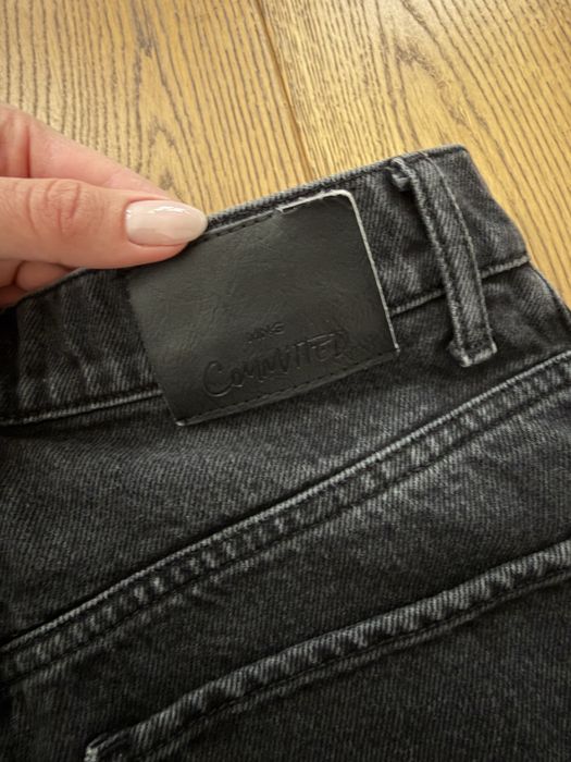 Прямі джинси Mango темно-сірі 36р