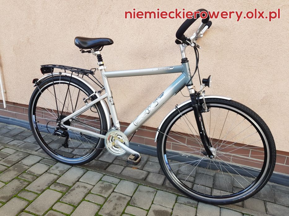 Rower męski trekkingowy PHIL koła 28 SHIMANO DEORE aluminium rabat