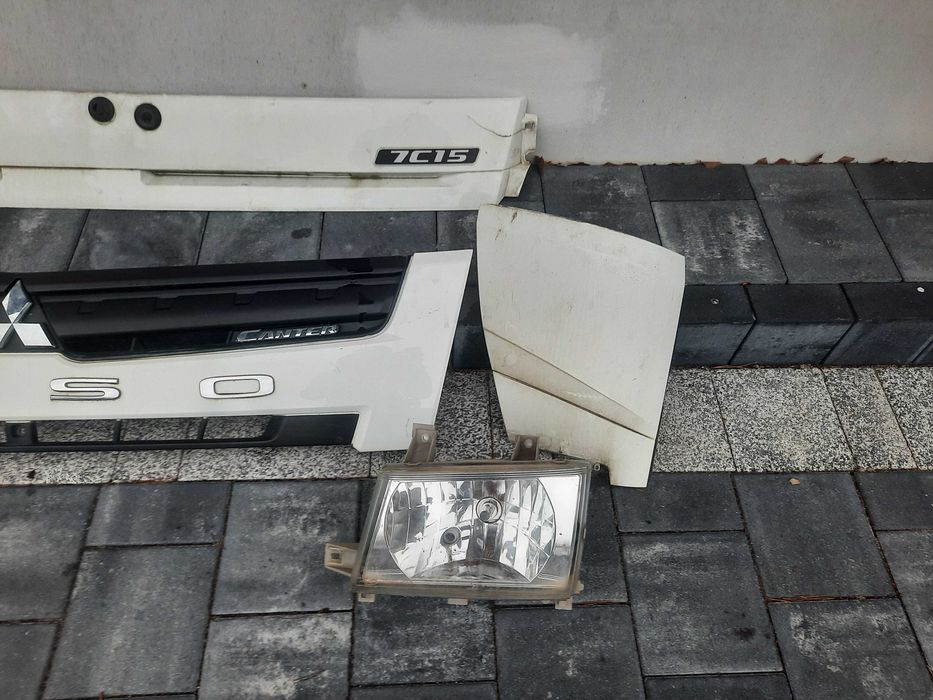 MITSIUBISHI FUSO CANTER 7C15 przrzód kompletny atrapa podszybie polic