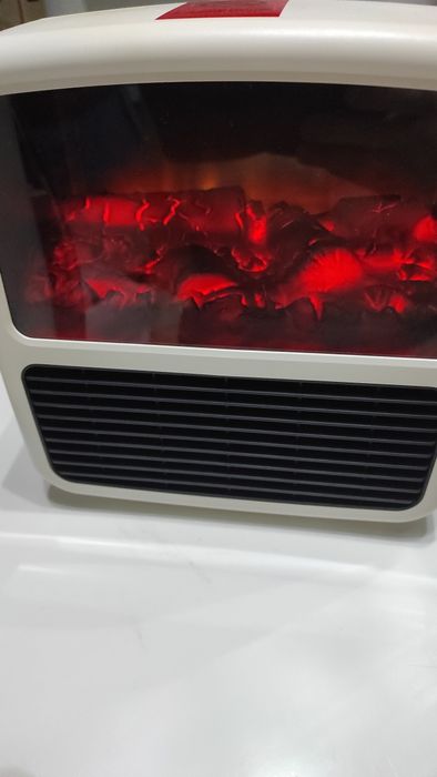 Grzejnik elektryczny imitacja kominka