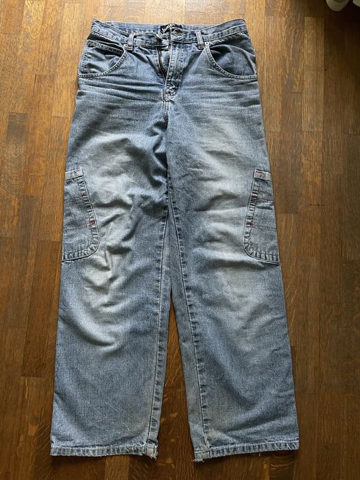 джинси штани сині