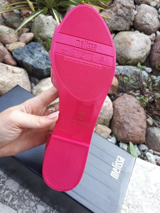Sandały MELISSA seduction II różowe fuksja baletki balerinki 38