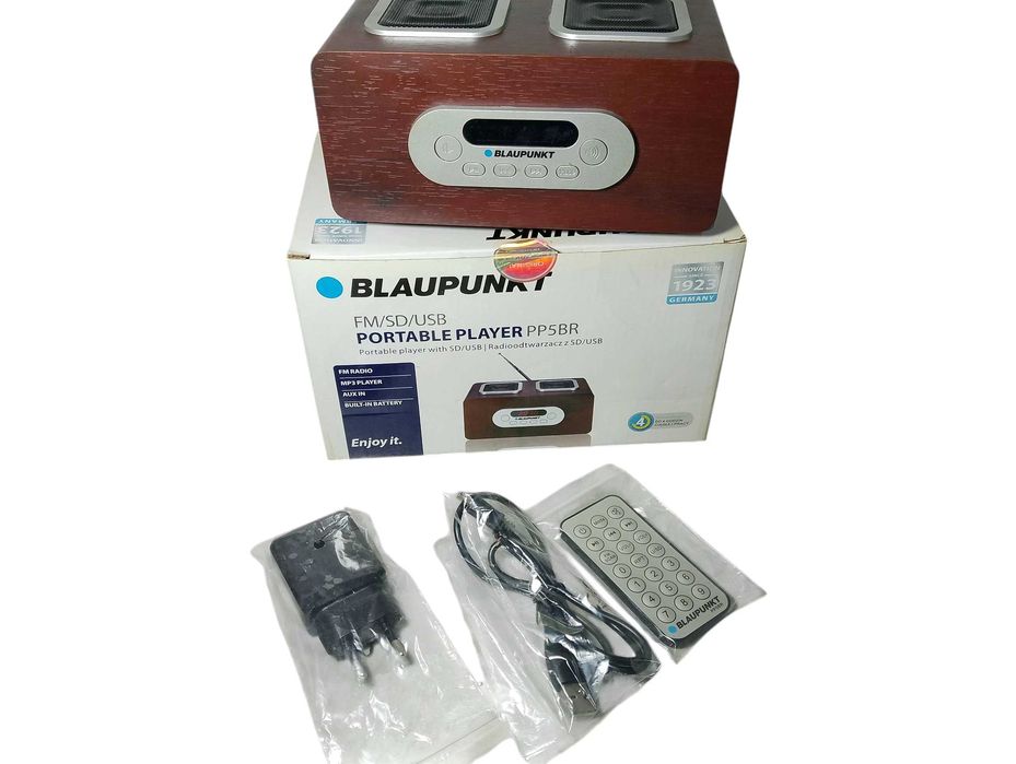 radioodbiornik blaupunkt pp5br radio fm brązowy