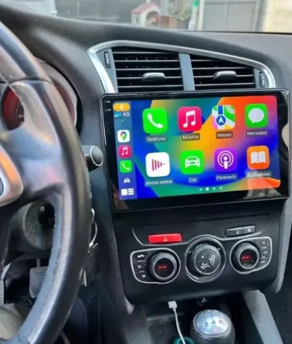 Radio 2 DIN Citroen C4 / DS4 (4+32 GB) + Carplay e Android auto