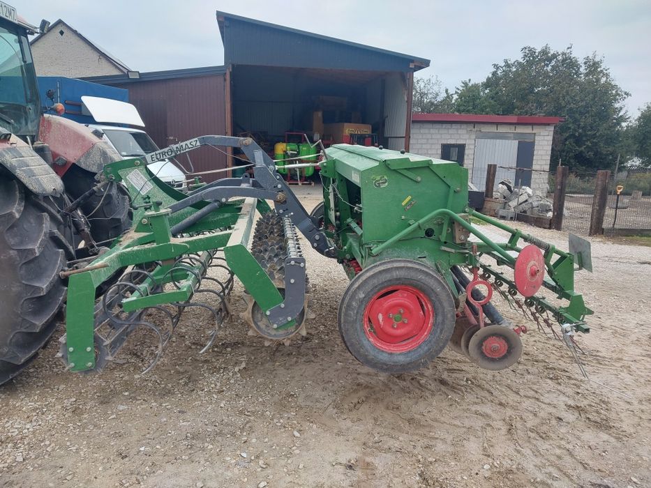 Agregat uprawowo siewny siewnik hassia
