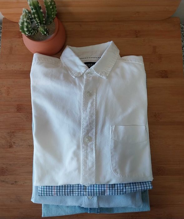 Lote 4 camisas meninos 9-10 anos