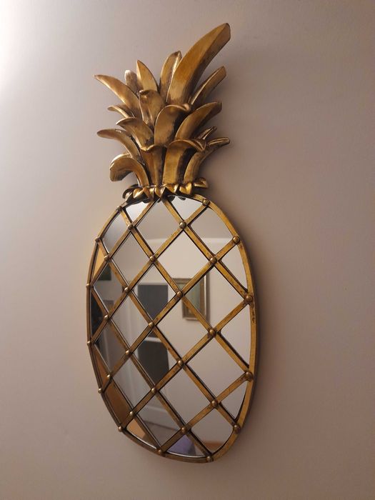 Lustro ścienne ananas Kare 49,5 cm