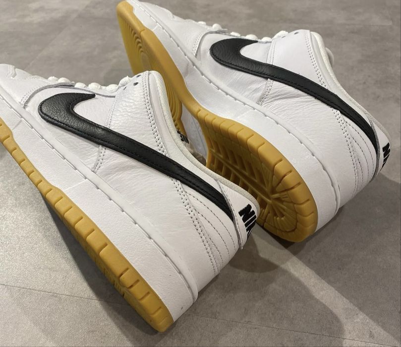 Nike Dunk Sb Black - White Gum, 37-44 Унісекс кросівки Найки